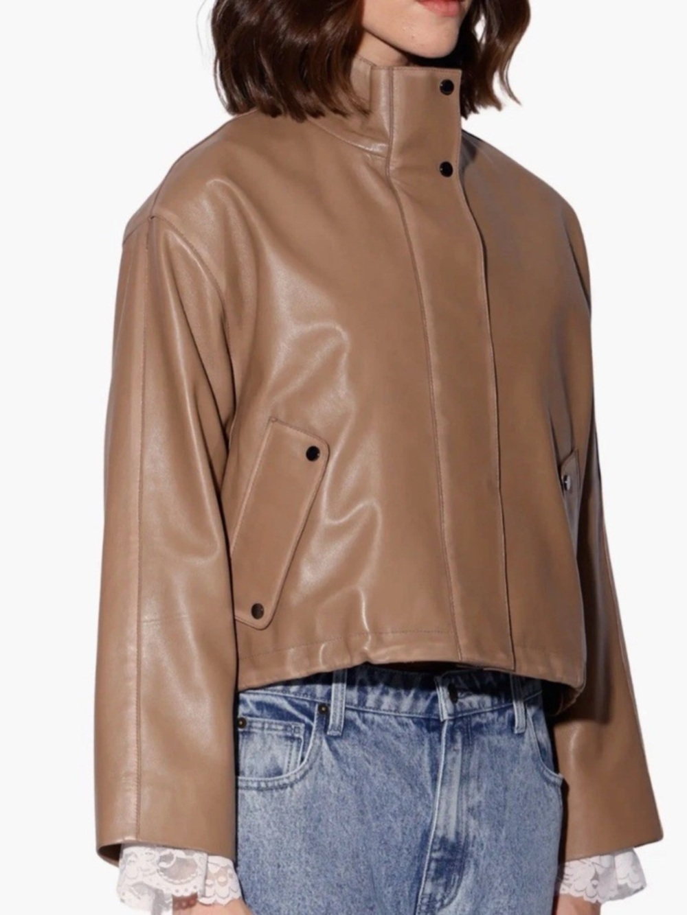 Walter Baker Roman Leather Jacket Women's Sz: M - NWT $798